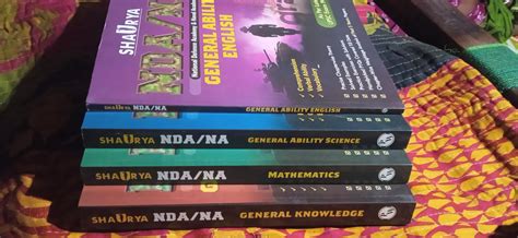 PW Shaurya NDA/NA General Ability Combo Set of 4 Books