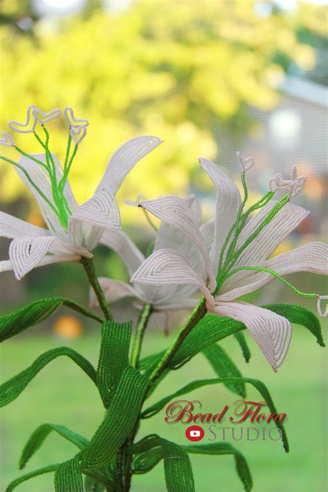 Image result for French Beaded Lilly Tutorial