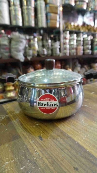 Buy Hawkins Tri Ply Stainless Steel Gas + Induction Online at Best ...