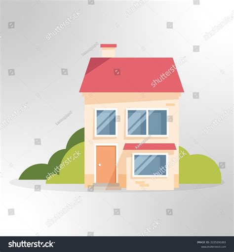 Simple House Front View 的图像结果