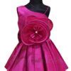 Pleated Gown - Buy Baby Girl Pink Pleated Dress Online