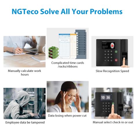 Face Recognition Biometric Employee Attendance Punch | Ubuy India