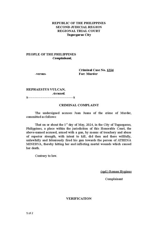 Image result for Process Filing Criminal Case Ph