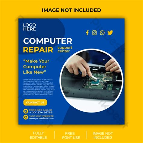 Computer Repair Flyer 的图像结果