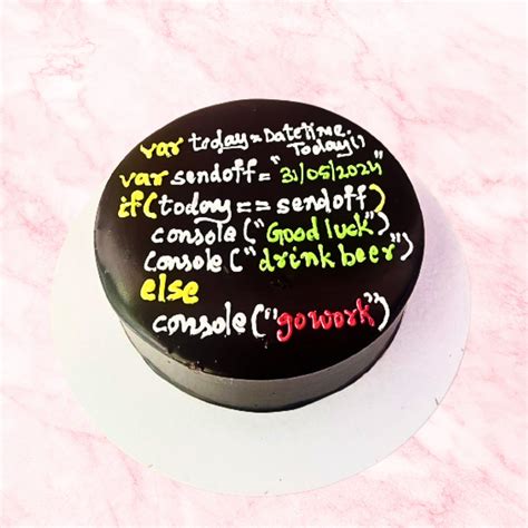 Engineer Farewell Cake – legateaucakes