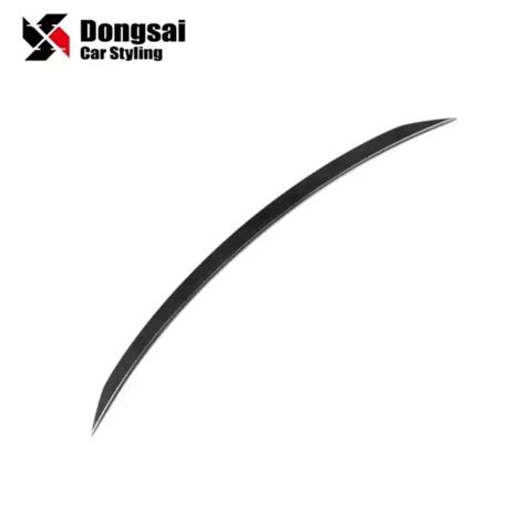 OEM Style Dry Carbon Tail Wing Rea Trunk Lip Ducktail Spoiler for ...