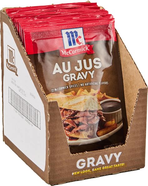 Amazon.com: McCormick Au Jus Gravy Mix, 1 oz (Pack of 12)