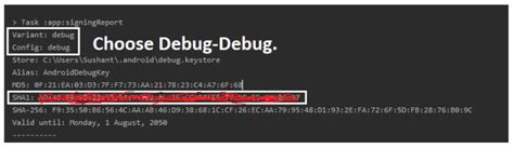Image result for Android Studio Sha1 Key