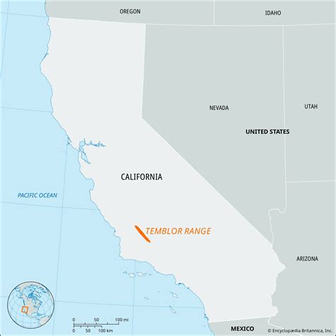 Temblor Range | California, Map, & Facts | Britannica