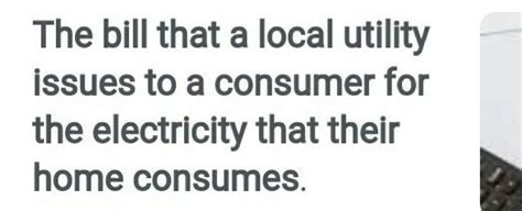 what is electricity bill - Brainly.in