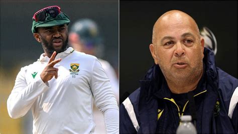'Shukri is close to 60 years old...': Temba Bavuma defends head coach's ...