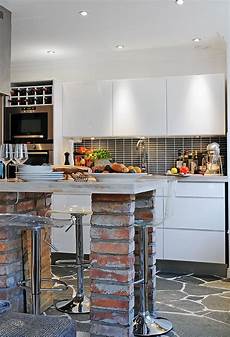 Swedish Apartment Featuring Soothing Colors And Beautiful Textures by Small And Cosy Swedish Apartment Featuring A Brick Kitchen Bar Swedish Apartment Featuring Soothing Colors And Beautiful Textures