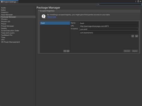 Unity Dash Tutorial 的图像结果