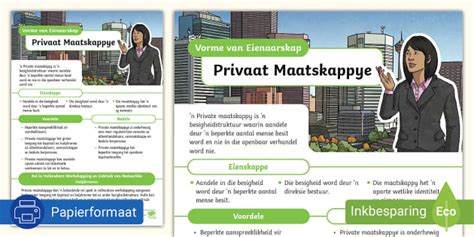 Vorme van Eienaarskap Privaat Maatskappye