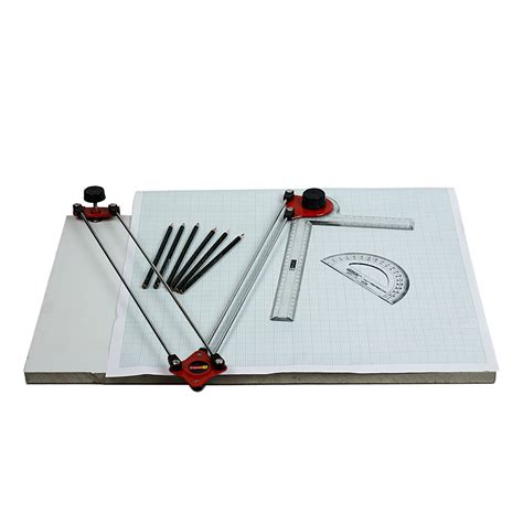 designers den Mini-Drafter Kit with Drafting ply Board Size 61-40cm and ...