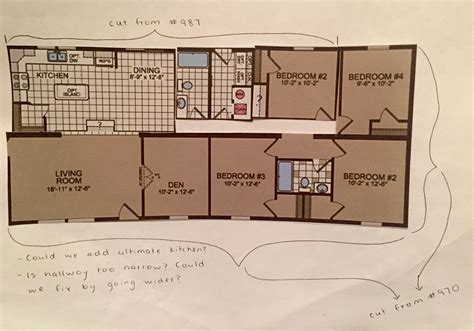 Double Wide Trailer Floor Plans