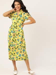 Midi Dresses - Buy Midi Dresses online at Best Prices in India ...