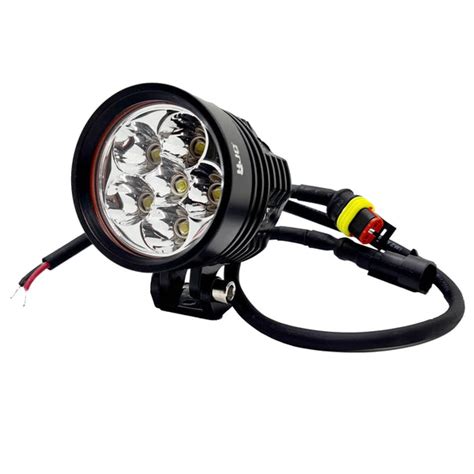 HJG 6 LED Projector Foglight Flood Lamp L6X 60W Cree 6 Led Auxiliary L ...