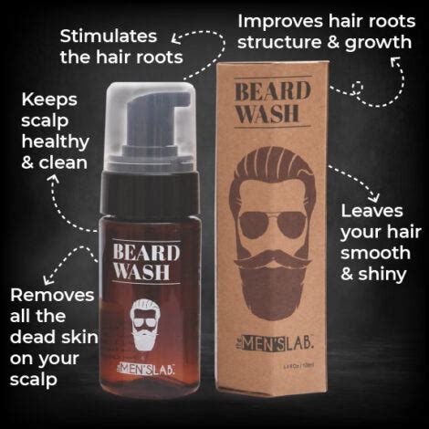 Beard Wash 100ml – The Mens Lab