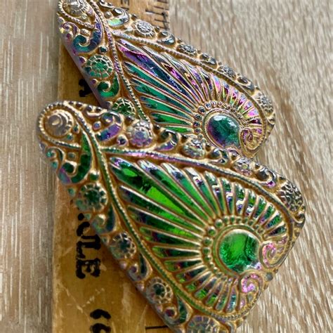 Image result for Czech 2 Hole Triangle Bead Tutorials