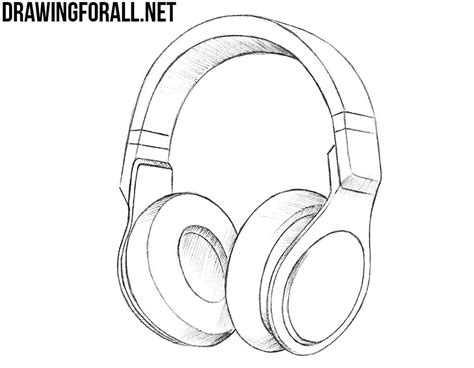 apple headphones drawing