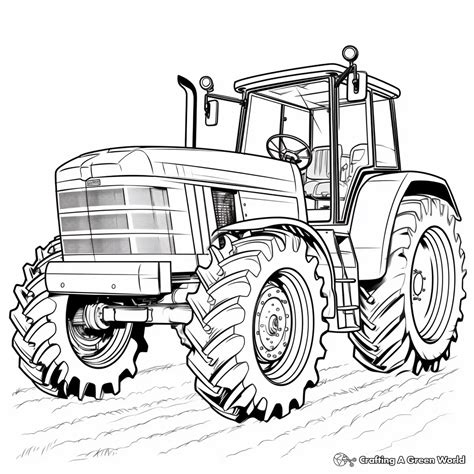 Apple Farm Coloring Page