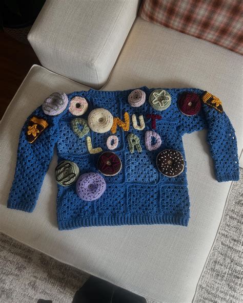 Melanie Kreitz | It’s done! I made the Donut Lord sweater @james ...