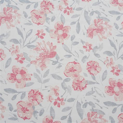 Optimist Bloom 300 TC Orville 100% Cotton Printed Fitted Sheet With Pi