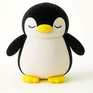 Buy Toyingly Cute Sleeping Penguin Plush Toy, Black and White, Soft ...