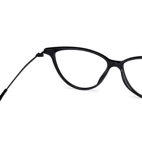 Buy Matte Black Full Rim Cat Eye Lenskart Air LA Air fusion P010 ...