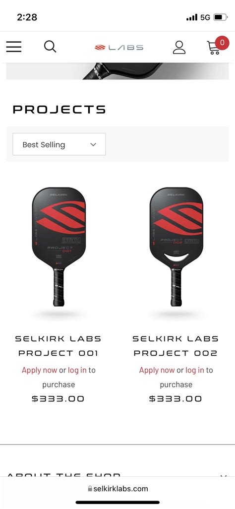 Selkirk Labs releases most expensive paddles on the market : r/Pickleball