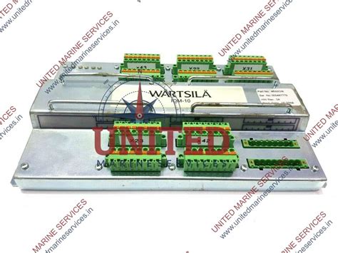 WARTSILA 46WIOM CONTROL MODULE IOM-10 HW REV.04 | United Marine Services
