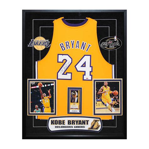 Framed + Signed NBA Jersey // Kobe Bryant - Legends Of Basketball ...