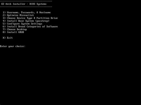 Image result for Arch Installation Script