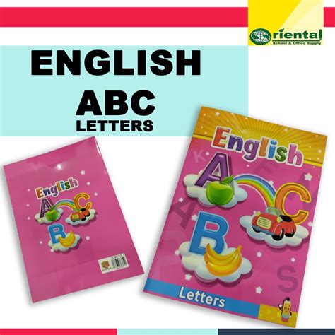 Colored 16 Pages English Letters ABC & Numbers 123 Activity Books ...