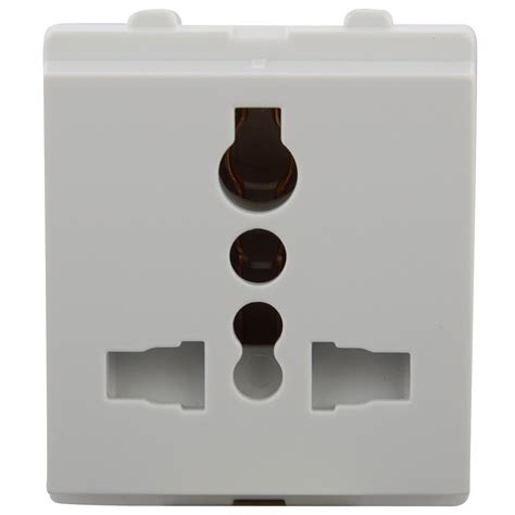 Schneider Electric 13A Polycarbonate International Socket X2010WH ...