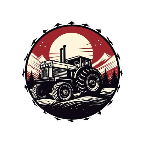 Vintage tractor logo Photos - Download Free High-Quality Pictures | Freepik