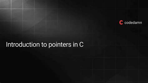Image result for Pointer in C Language Course