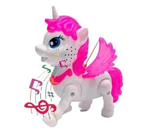 Buy SIZZLER TOYS Bring Cute Musical Electric pet Unicorn Toy for Kids ...