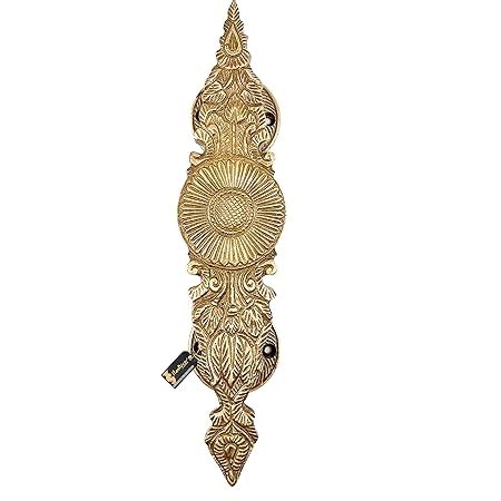 Two Moustaches Ethnic Indian Design Brass Door Handle, Main Door ...