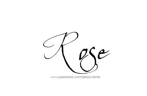 Names With The Word Rose at Bruce Green blog