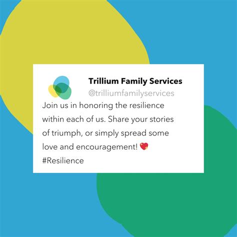 Trillium Family Services on LinkedIn: #trilliumstrong #empowerment # ...