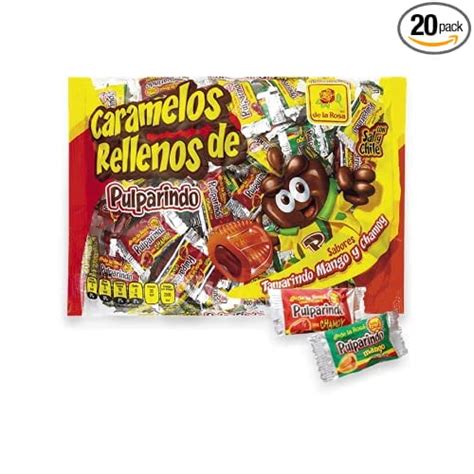 Buy De La Rosa Pulparindo Tamarind Filled Hard Candy 12 oz Online at ...