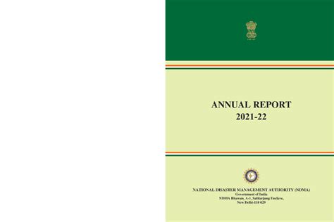 NDMA Annual Report 2021-22: Insight into Disaster Management Policies ...