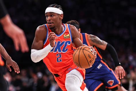 Thunder's Shai Gilgeous-Alexander Out vs. 76ers with Quad Injury | News ...