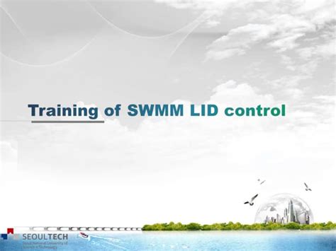Image result for SWMM Tutorial for Lid