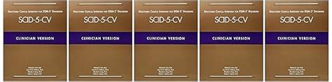 Buy Structured Clinical Interview for DSM-5® Disorders - Clinician ...