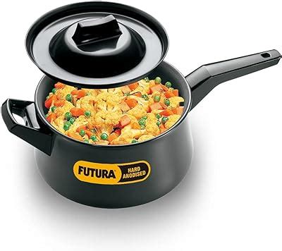 Buy Hawkins Futura 2 Litre Cook n Serve Bowl, Hard Anodised Saucepan ...