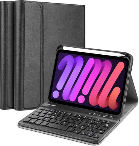 Amazon.com: ProCase Keyboard Case for iPad mini 7 (A17 Pro) 2024 / iPad ...