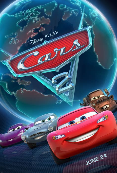 CARS 2 Movie Poster SUPER Movie Posters